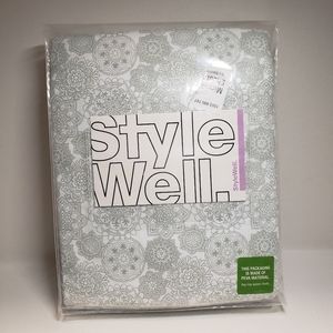 NEW Soft microfiber 4 piece Full size sheet set sheets Mandala Henna design boho